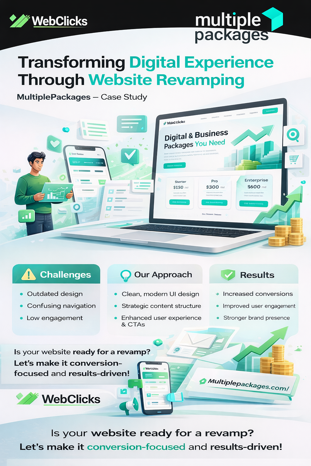 MultiplePackages website showcase